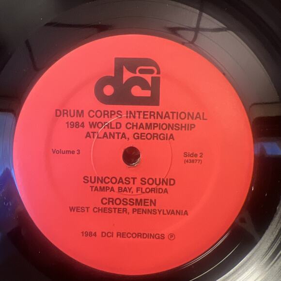 1984 DRUM CORPS INTERNATIONAL CHAMPIONSHIPS VOLS 2+3 ULTRASONIC CLEAN Vinyl EX! - Picture 4 of 12